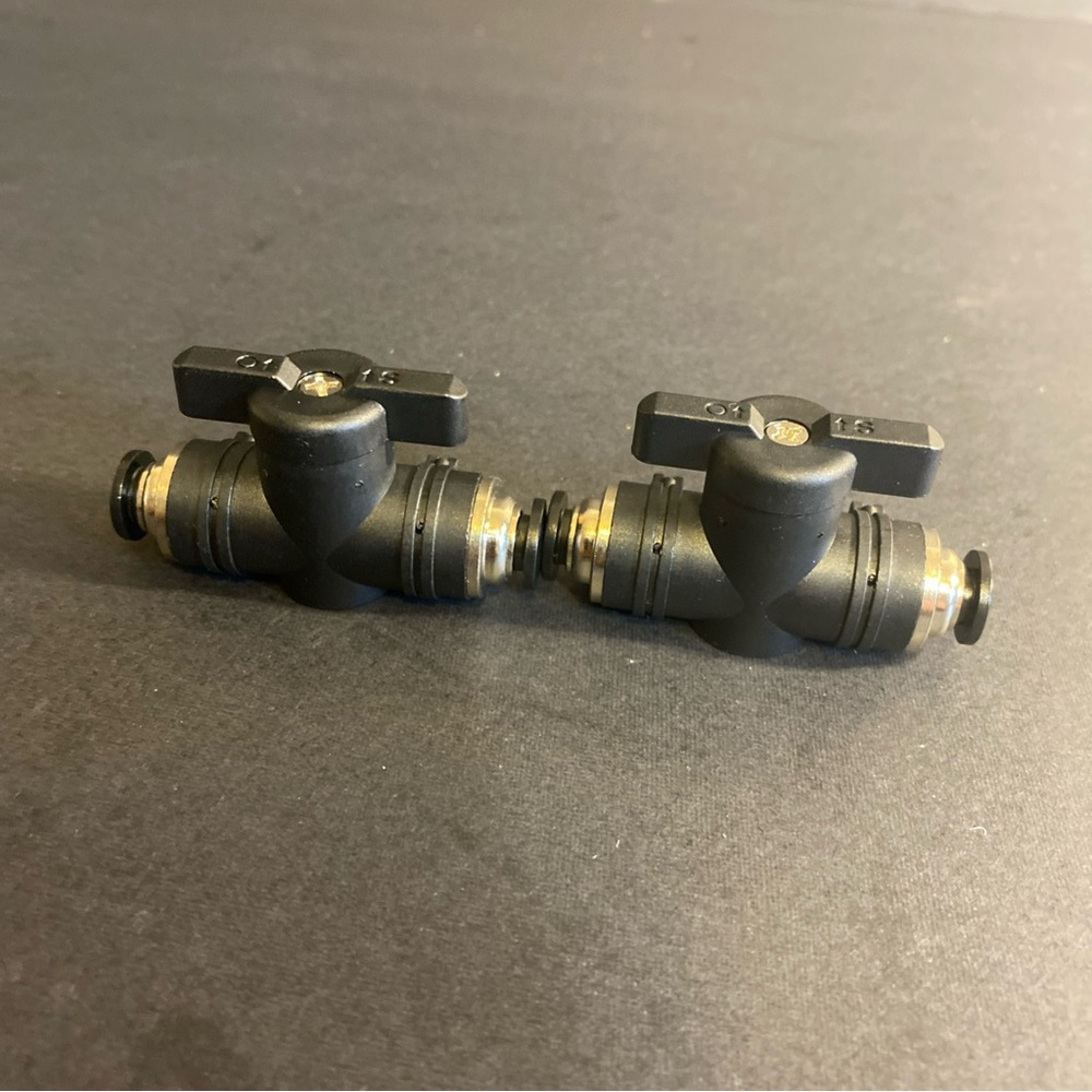 Pneumatic Ball Valve 8mm 8mmOD Quick Push to Connect Fitting Flow Control